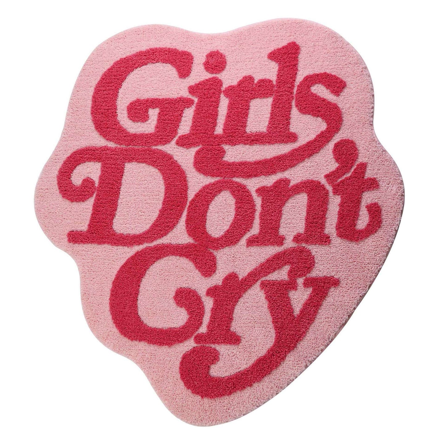 Girls Don't Cry Bath Rug