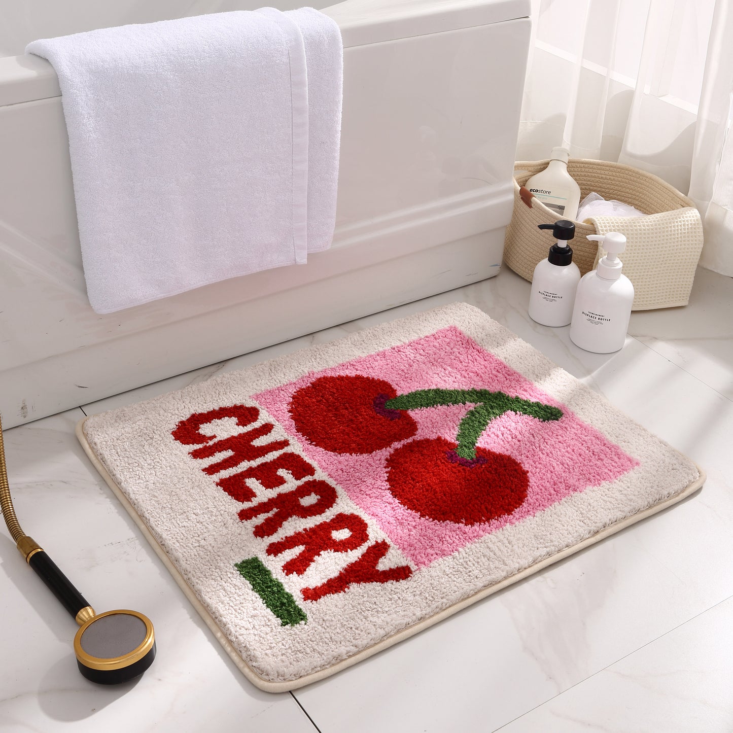 Cherry Bath Rug