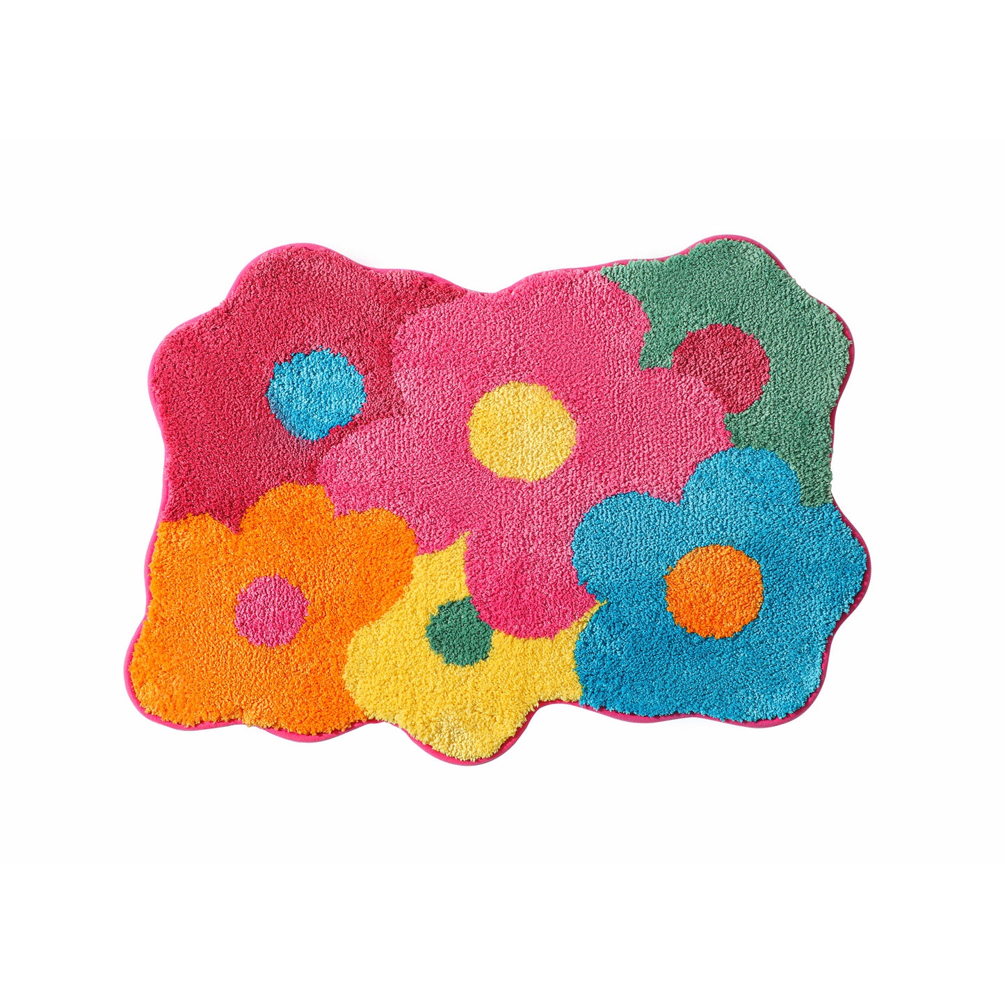 Flower Bath Mat