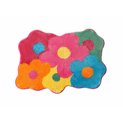 Flower Bath Mat