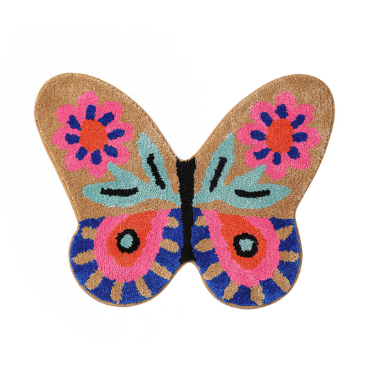 Butterfly Shaped Bath Rug