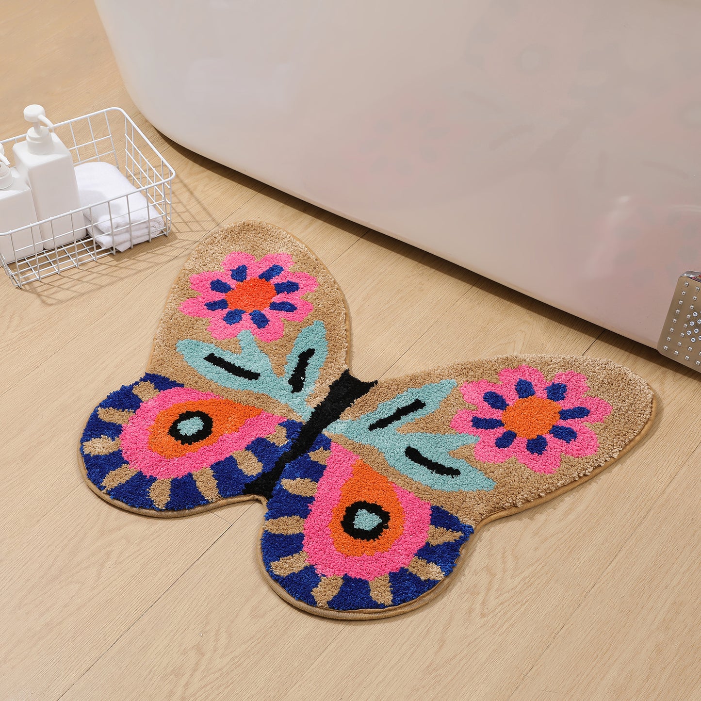 Butterfly Shaped Bath Rug