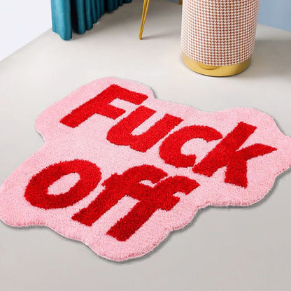 Fuck off Bath Rug